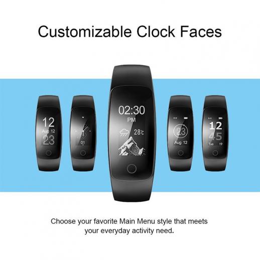 KENTFAITH 01A00066B ID107Plus Smart Bracelet Fitness Tracker
