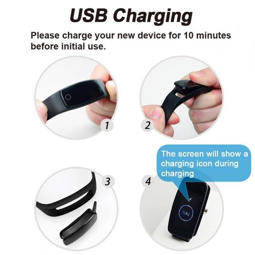 KENTFAITH 01A00066B ID107Plus Smart Bracelet Fitness Tracker
