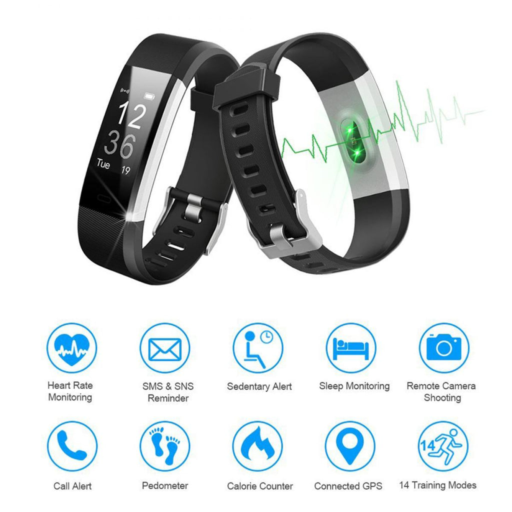 KENTFAITH GW59.0009cs ID115HR PLUS Smart Bracelet Sports Watch