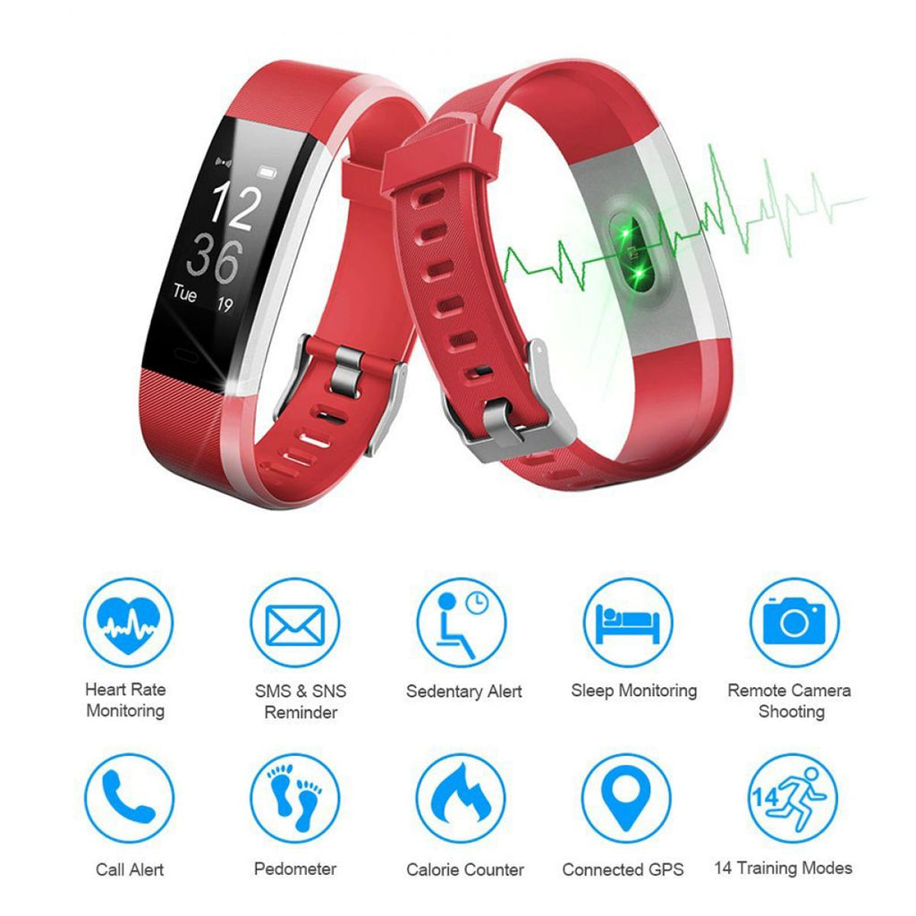 KENTFAITH 01A00074R ID115HR PLUS Smart Bracelet Fitness Tracker