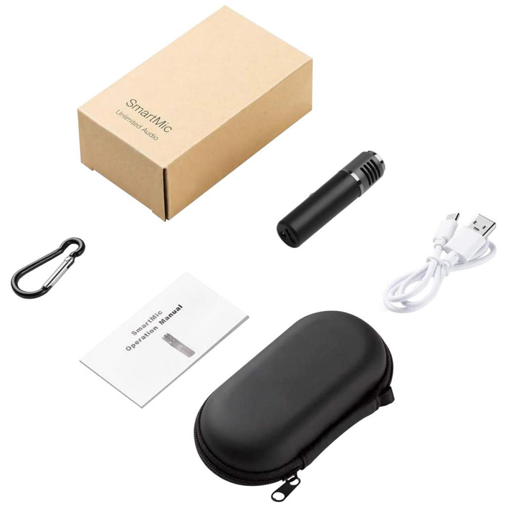 K&F Concept KF10.018 SmartMic Wireless Bluetooth Lavalier Microphone