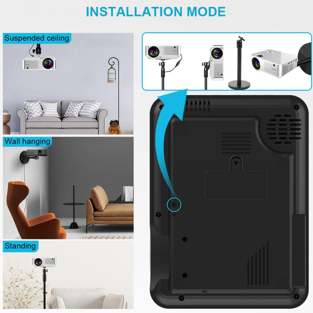 KENTFAITH GW49.0003UK C9 1080p Full HD WiFi Projector