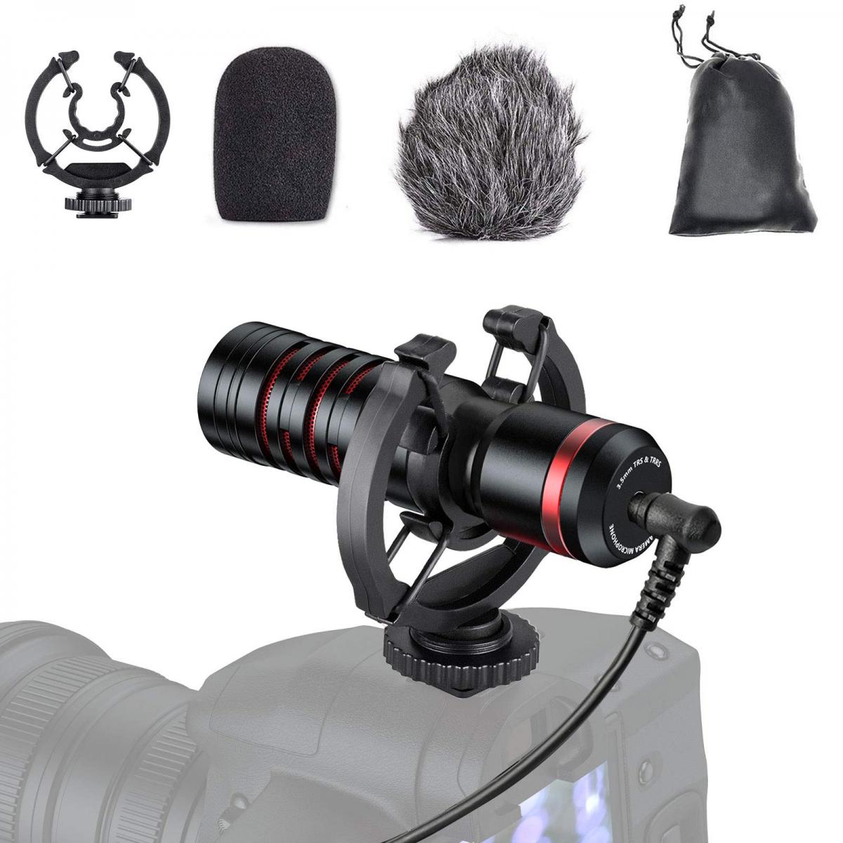 K&F Concept KF10.026 Universal Shotgun Video Microphone