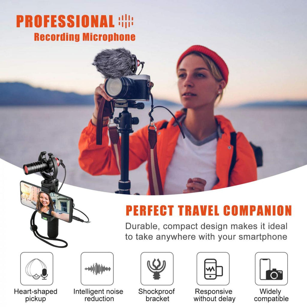 K&F Concept KF10.026 Universal Shotgun Video Microphone