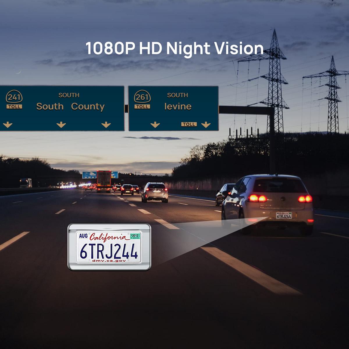KENTFAITH GW41.0053 1080P Smart Car Dash Cam