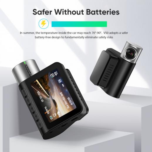 KENTFAITH GW41.0054 V50 4K UHD Smart Dash Cam