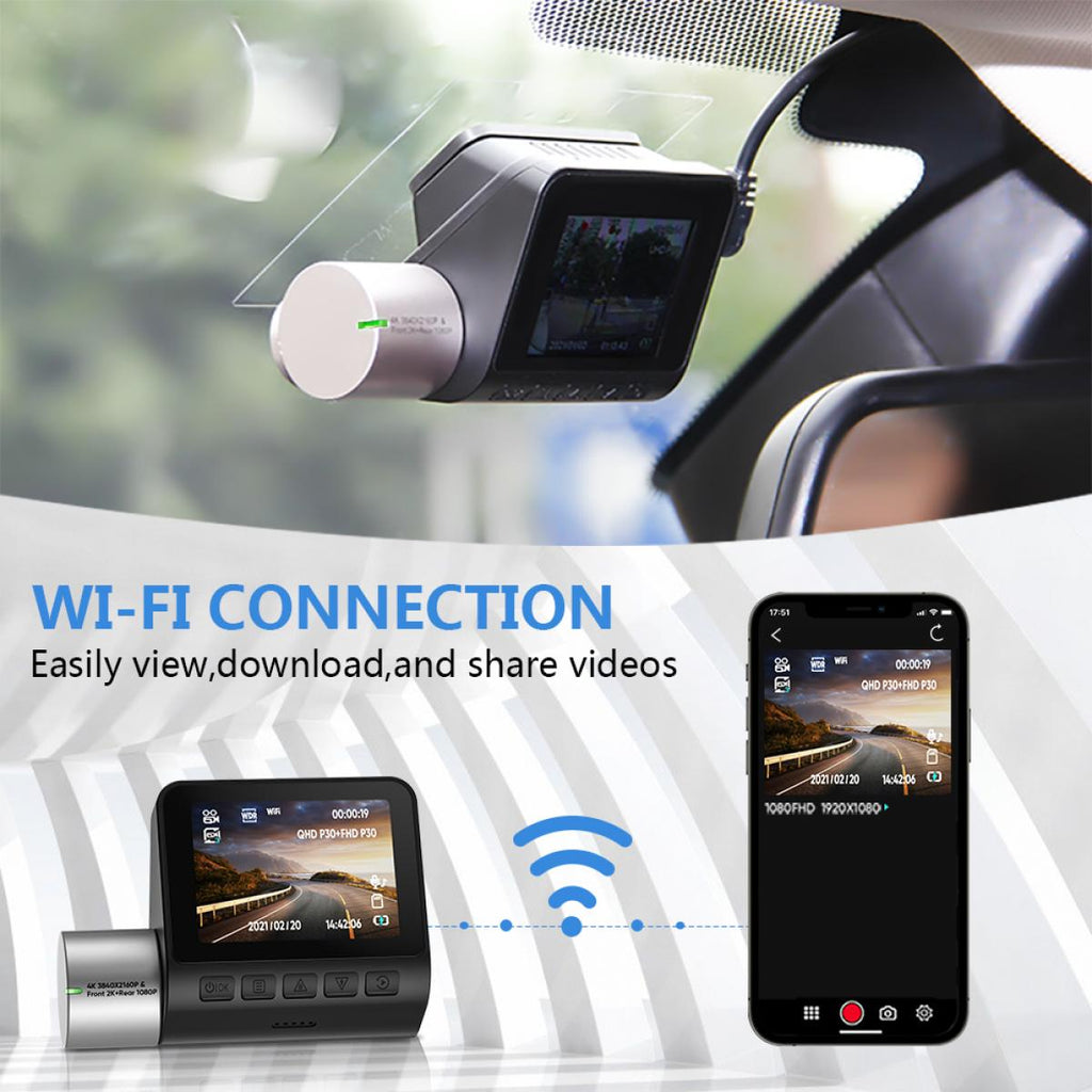 KENTFAITH GW41.0055 4K Smart Car Dash Cam