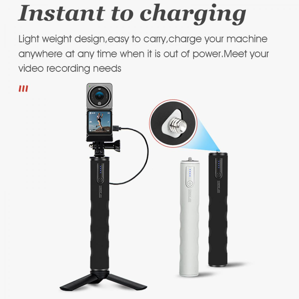 KENTFAITH GW41.0072 6000mAh Power Bank Grip