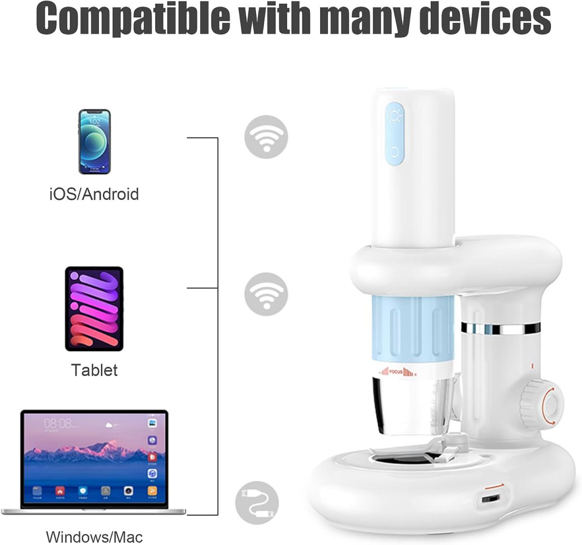 KENTFAITH GW45.0071 CM2 Portable HD Digital Microscope