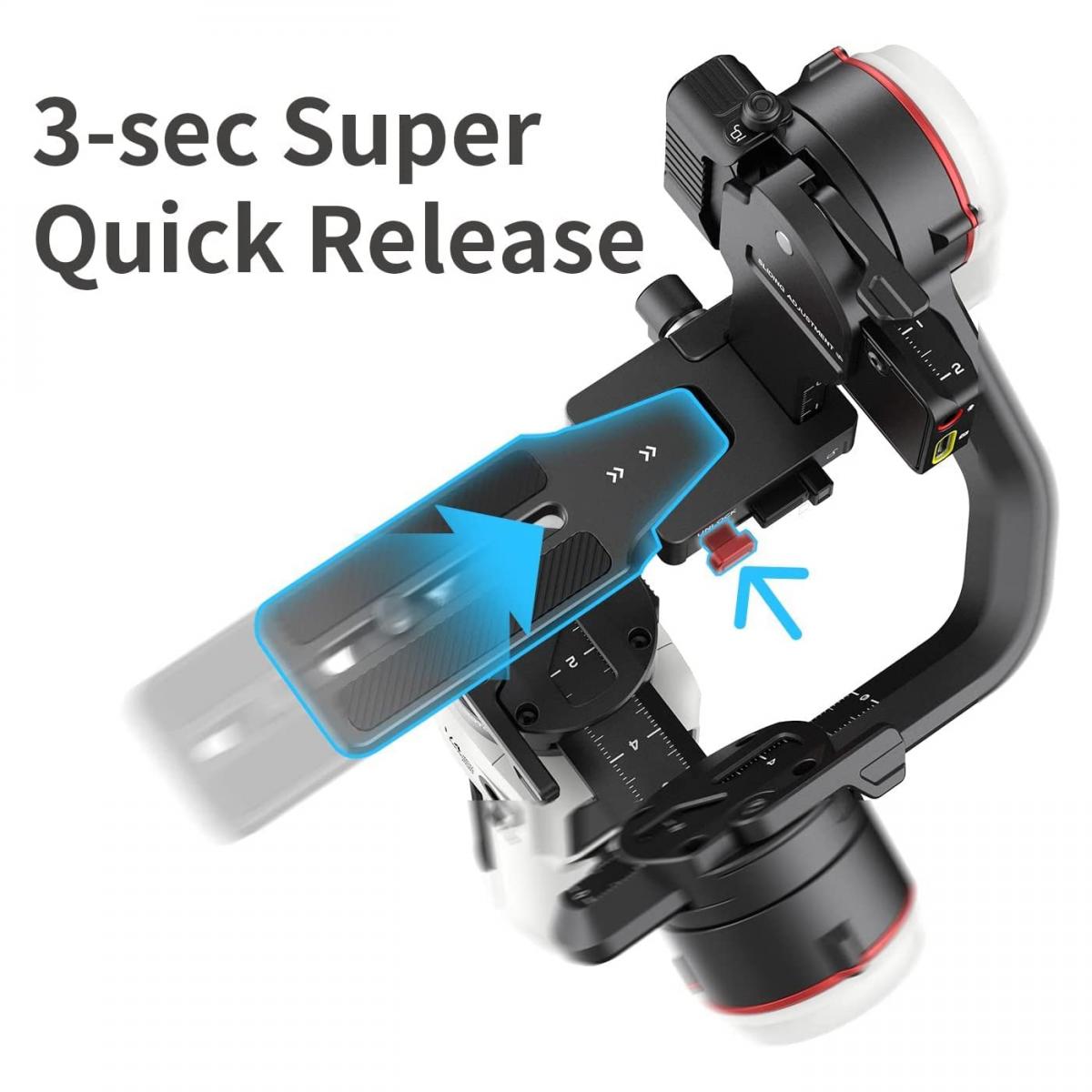 KENTFAITH GW46.0021 Crane M3 3-Axis Gimbal Stabilizer