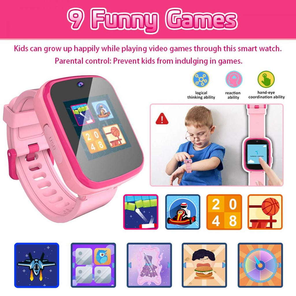 KENTFAITH GW59.0156 Y90 Kids Smart Watch Pink