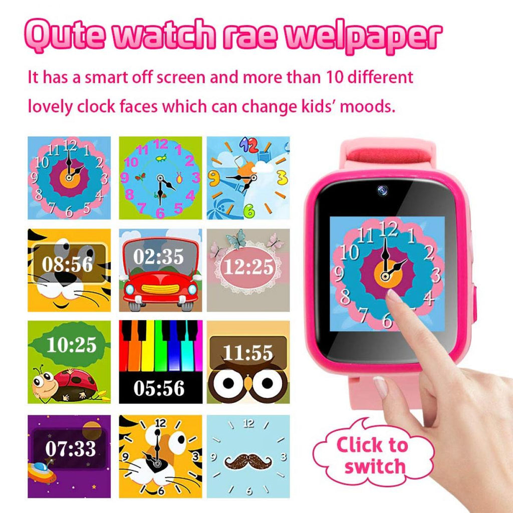 KENTFAITH GW59.0156 Y90 Kids Smart Watch Pink