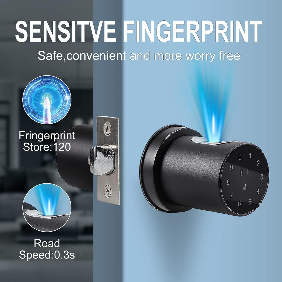 KENTFAITH GW60.0036 Q1 Fingerprint Smart Door Lock