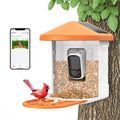 KENTFAITH GW62.0001 Smart 1080P Solar Bird Feeder Camera