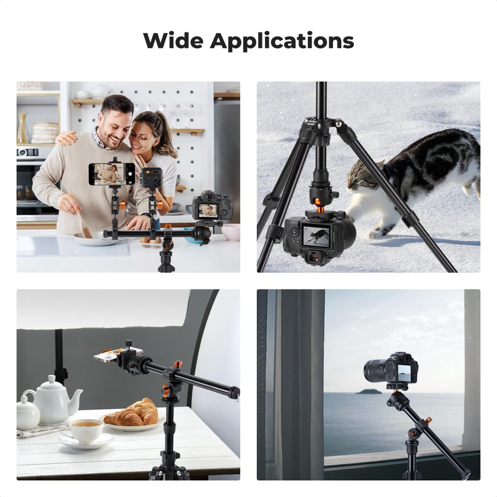 K&F Concept KF09.101V6 Camera Tripod with Ball Head