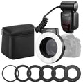 K&F Concept KF22.008 KF-150 Macro Ring Light Flash Speedlite