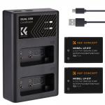 K&F Concept KF28.0003 LP-E17 Battery and Charger Set