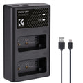 K&F Concept KF28.0008 LP-E17 Dual Slot Battery Charger