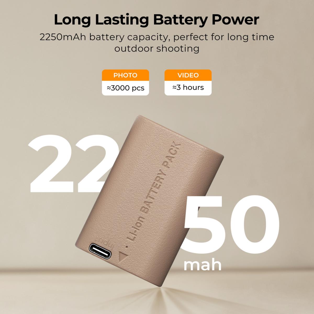K&F Concept KF28.0022 LP-E6NH Camera Battery