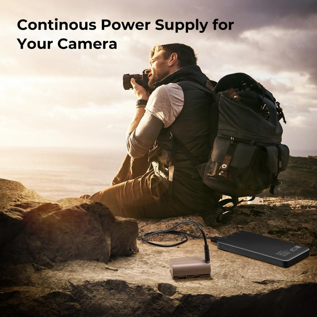 K&F Concept KF28.0022S1 LP-E6NH Battery with Type-C Direct Charging