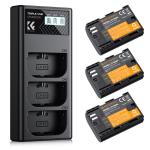 K&F Concept KF28.0033S1 LP-E6NH Battery with Type-C Fast Charging