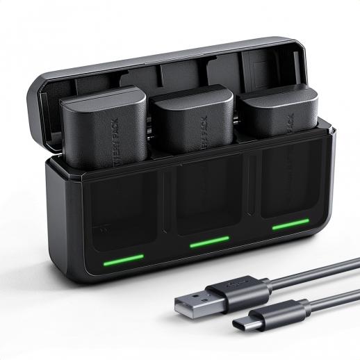 K&F Concept KF28.0002 LP-E6NH Dual Battery and Charger Kit