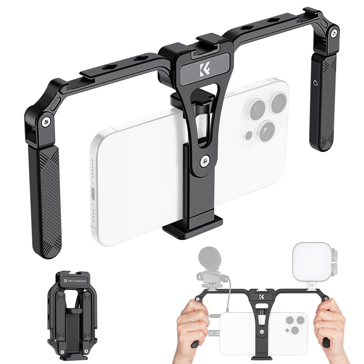 K&F Concept KF31.092 Foldable Smartphone Video Rig
