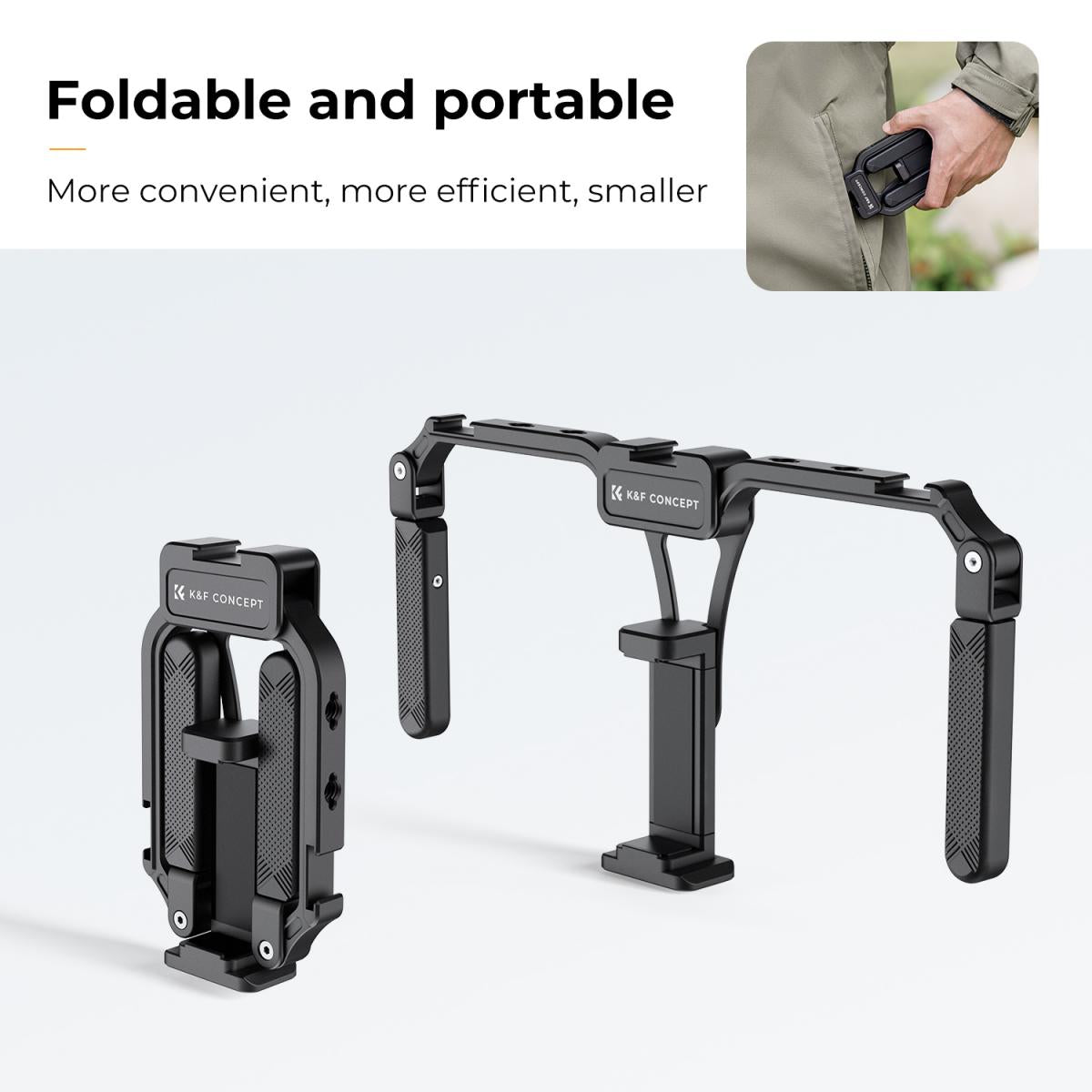 K&F Concept KF31.092 Foldable Smartphone Video Rig