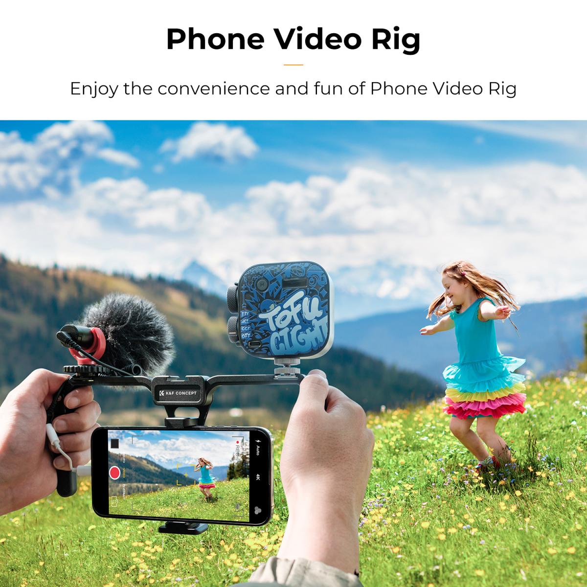 K&F Concept KF31.092 Foldable Smartphone Video Rig