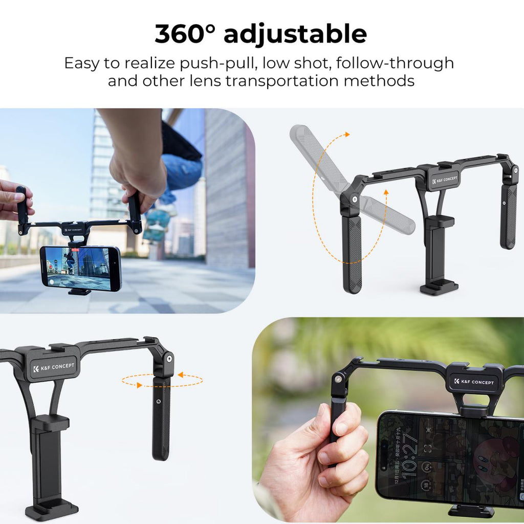 K&F Concept KF31.092 Foldable Smartphone Video Rig