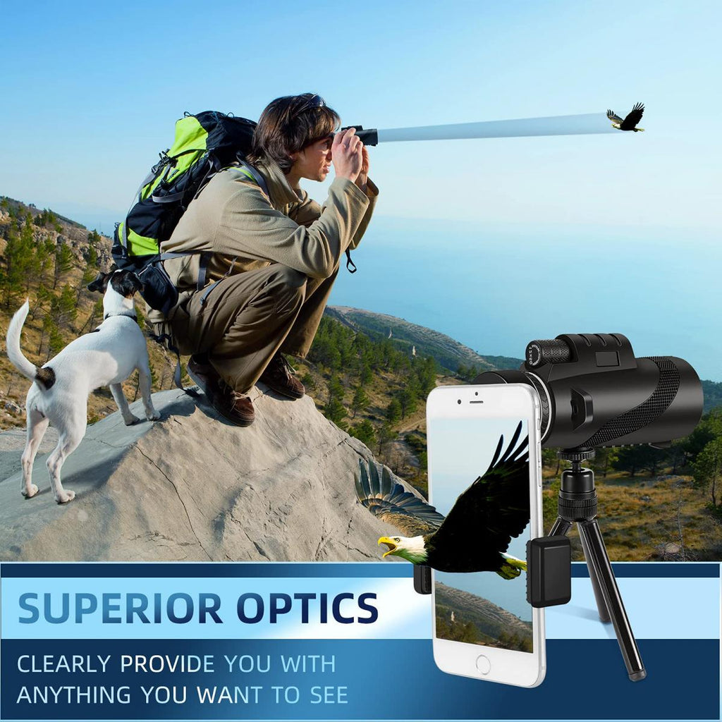 KENTFAITH KF33.044 12x50 Waterproof Monocular Telescope