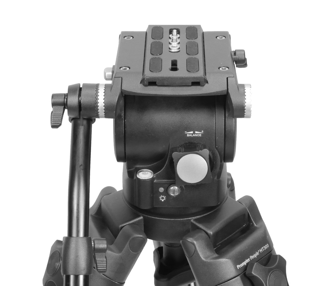 Prompter People HD-300 Heavy Duty Fluid Head Tripod 30lb
