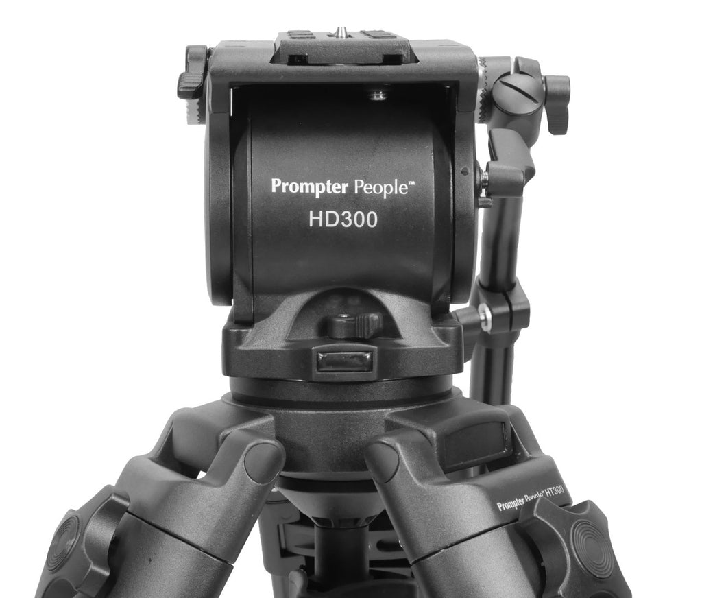 Prompter People HD-300 Heavy Duty Fluid Head Tripod 30lb