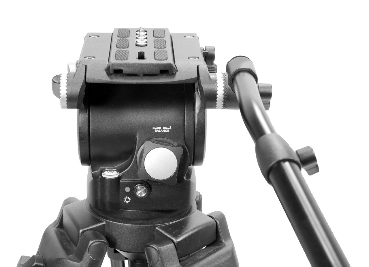 Prompter People HD-300 Heavy Duty Fluid Head Tripod 30lb